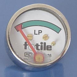 1" Gas Indicator, it is an OEM Product for Ningbo Fotile Kitchen Appliances Co., Ltd. Fotoile, a famous brand in China, near to Cixi Ningfeng Pressure Gauge Factory.