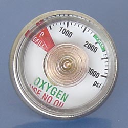 Oxygen Pressure Gauge, Oxygen Pressure Gauge