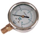 Oil-filled pressure gauges