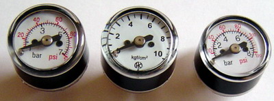 Micro Pressure Gauge, Miniature Gauges, Mini Pressure Gauge,China Manufacturer 23mm High Pressure Indicators he company was first established in 1954. We then started manufacturing pressure gauges suitable for steam driven models in 1971. And in 1995 we added the manufacture of 23mm high-pressure indicators to our portfolio. We export all over the world to over twenty different countries, including Australia, Japan, United States. We carry out work & supply a wide range of industries & have a large customer base, Including Jaguar cars, H.P. Food, British Gas, Roll's Royce, Vickers Defence Systems, Aqua Lung, and most of the fire services throughout the UK. The company is situated in the heart of England less than a mile from Birmingham City Centre. (Jewellery Quarter) With excellent road, rail and air network. Our experienced staff aim to give the customer a swift and reliable service.